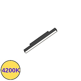 Proiector sina magnetica MG20 Magnus 10W incastrat 4200K negru PRO-MAG-L9007