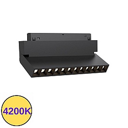 Proiector sina magnetica MG20 Magnus 18W reglabil 4200K negru PRO-MAG-L9012