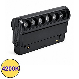 Proiector sina magnetica MG20 Magnus 6W multiled rotativ 4200K negru PRO-MAG-L9013