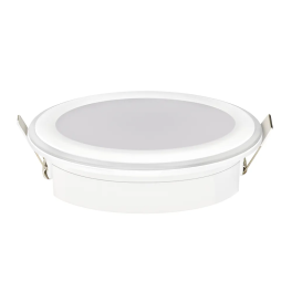 Spot LED fix, incastrat, 12W, 4200K, rotund, Parker 12 (Alb)
