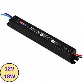 Transformator Bandă LED 12V, 18W, 1.5A, IP67, Waterproof, VESTA-18