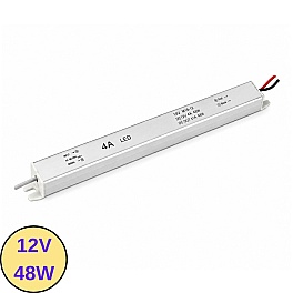 Transformator Bandă LED 12V, 48W, 4A, IP67, Ultra Slim, VIPA-48