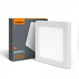 Plafoniera LED VIDEX DL6S 12W 3000K-4000K-6500K, lumina reglabila, montaj incastrat sau aplicat