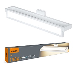 Aplica LED VIDEX WL02 cu senzor gesturi, 18W, 1750 lm, 3CCT 2800K / 4000K / 6000K, alba, VL-WL02-18CSW