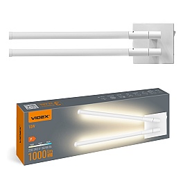 Aplica LED VIDEX WL042, 10W, 1000 lm, 3CCT 3000K / 4000K / 6000K, alba, VL-WL042-10CW