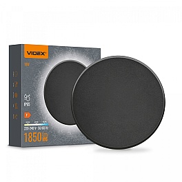 Aplica LED exterior IP65, 18W, 1850 lm, CCT 3000K/4000K/6500K, neagra, VIDEX VL-WL03-18CB