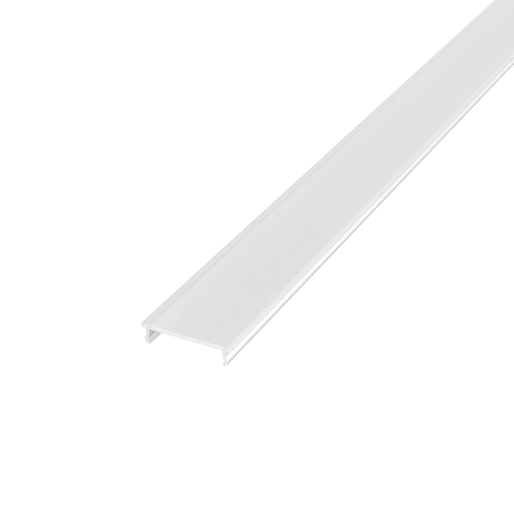 Capac opal SnapFit Type B pentru profil Shadow Gap LED WALL-GLOW 45 LP507 2m LP-SNAPFIT-B-MLK
