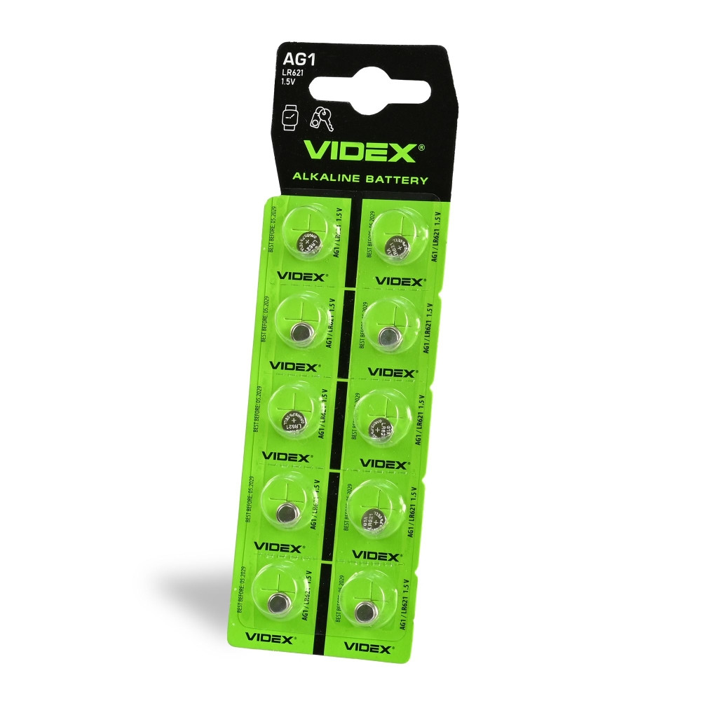 Baterie VIDEX AG1 LR621 1.5V 14mAh alcalina