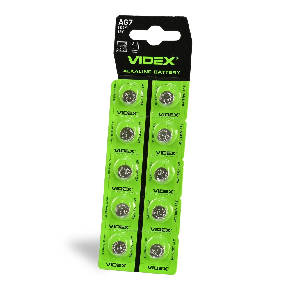 Baterie VIDEX AG7 LR926 1.5V 45mAh alcalina