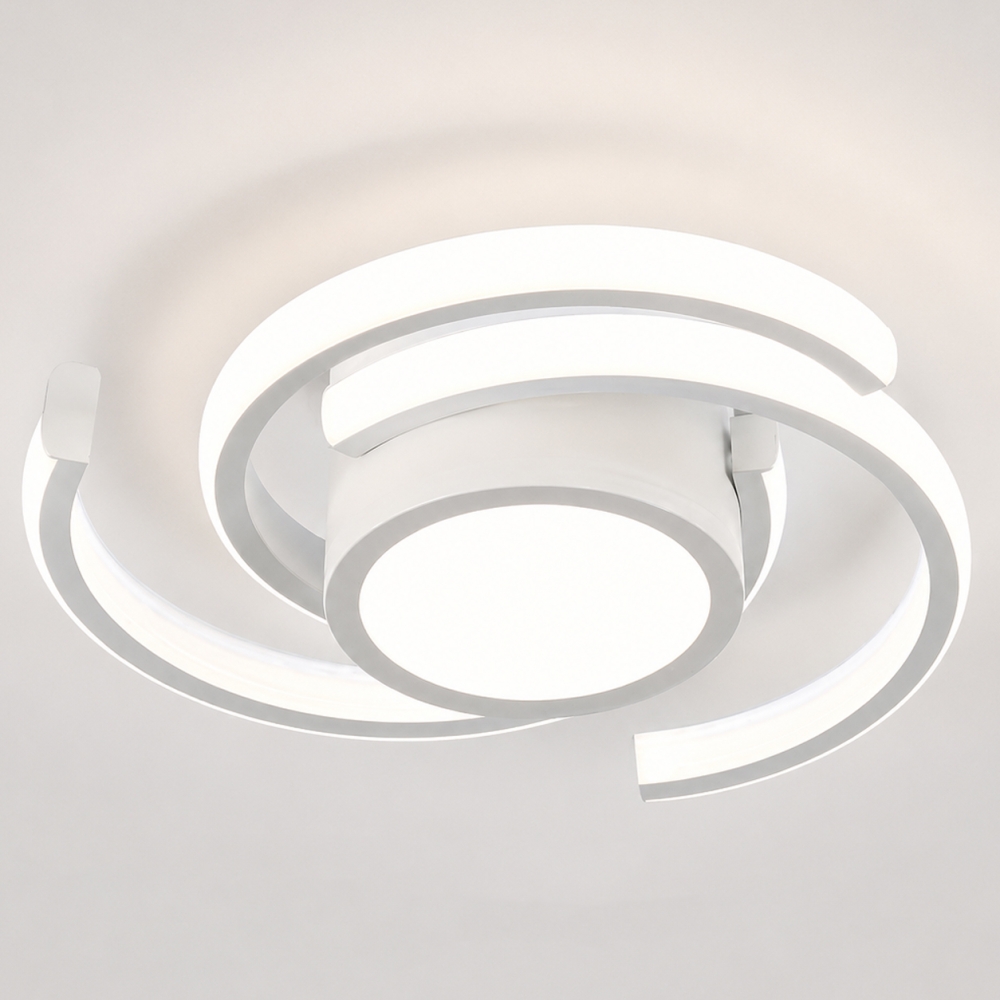 Aplică LED AL326-WH, 24W, 3000K-6500K, Alb, 280 x 280 mm