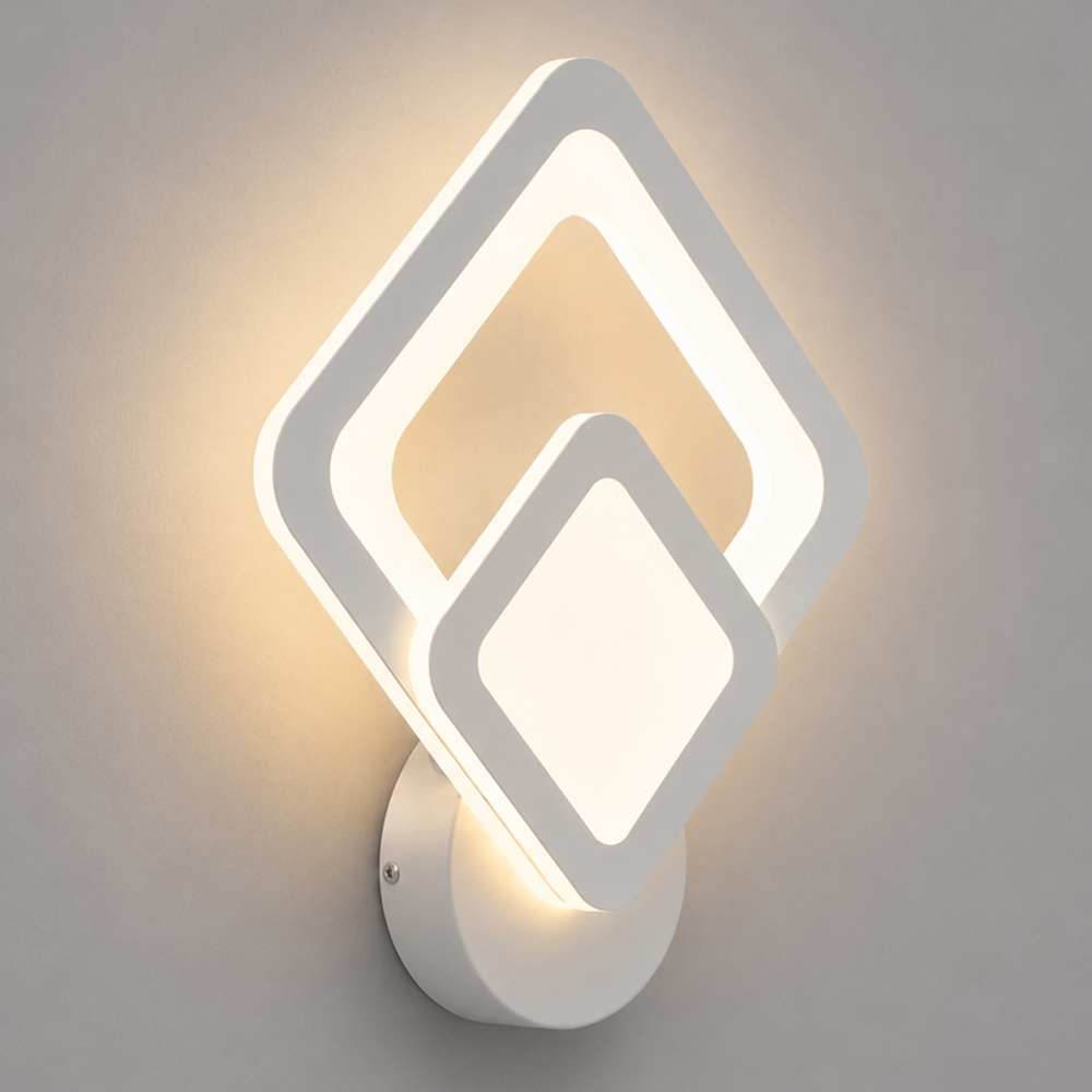 Aplică LED AL741, 24W, 3000K-6500K, Alb, 260 x 290 mm