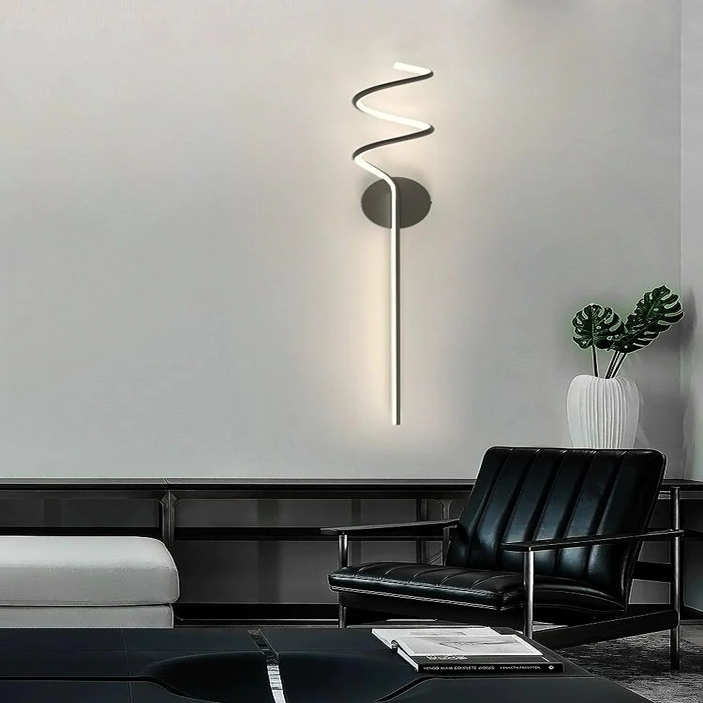 Aplica LED, 3 Tipuri De Lumina, 44W, Negru