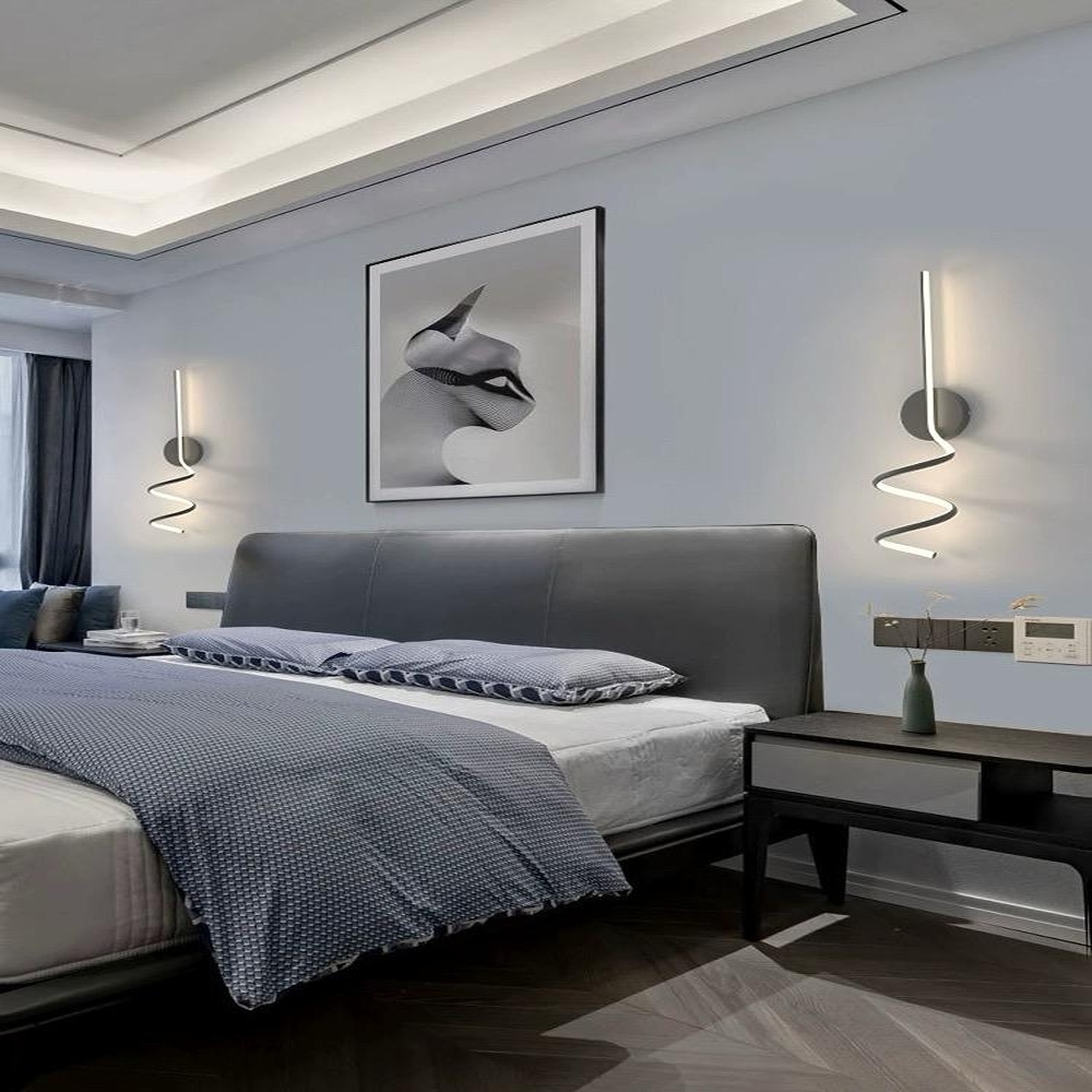 Aplica LED, 3 Tipuri De Lumina, 44W, Negru