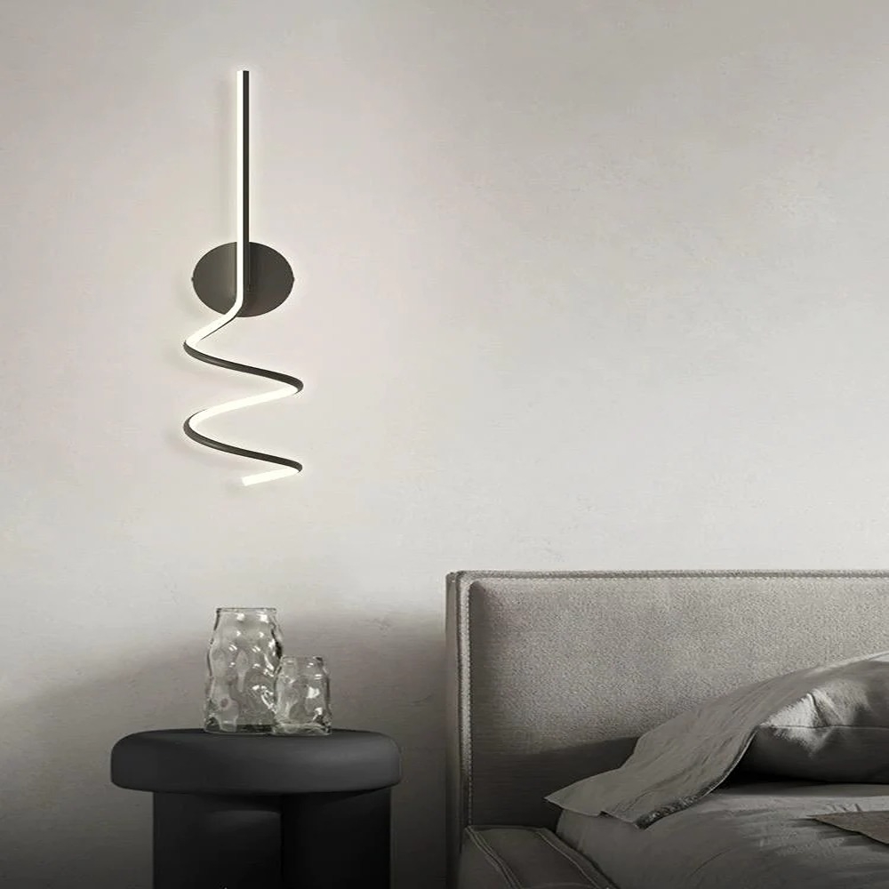 Aplica LED, 3 Tipuri De Lumina, 44W, Negru