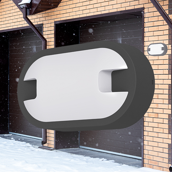 Aplica Led de Exterior 15W Walls-D Eliptic (3000K)