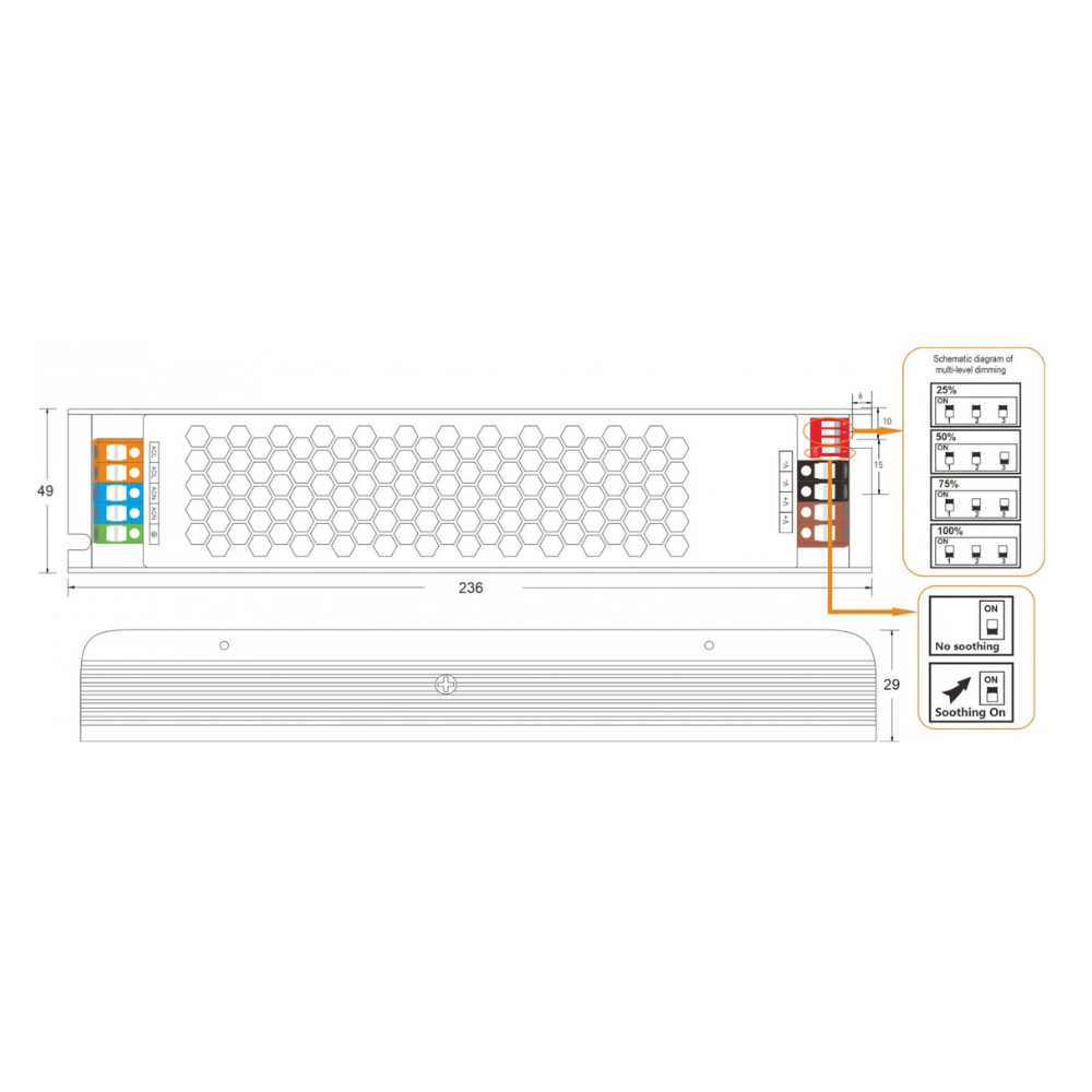 Sursa de alimentare configurabila DC 12V 300W
