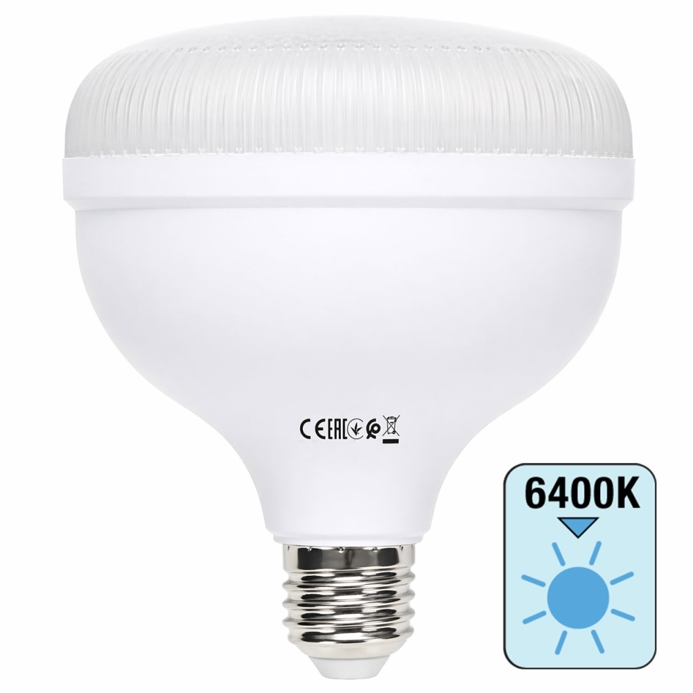 Bec LED industrial E27, 20W, 2050lm, 6400K, alb rece,  200&deg;, TORCH CRYSTAL-20
