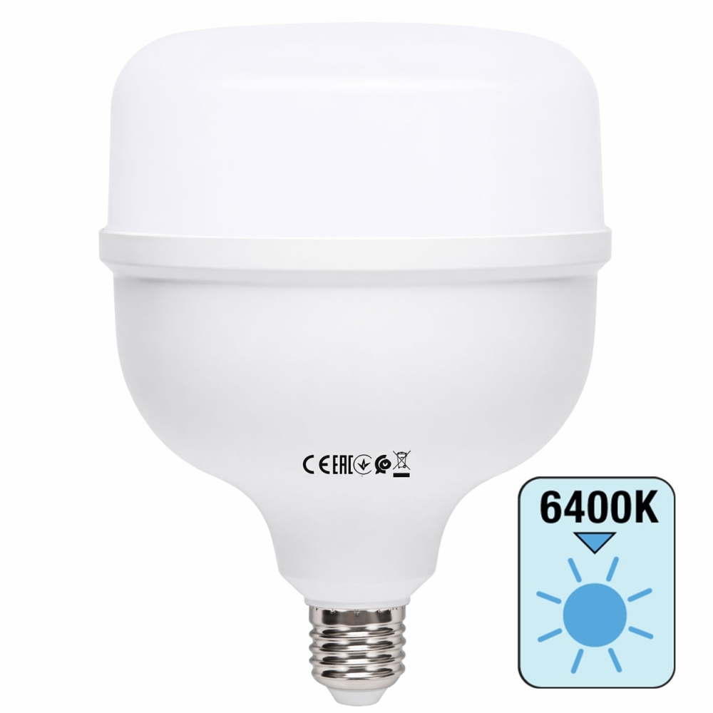 Bec LED industrial E27, 30W, 3100lm, 6400K, alb rece, 200&deg;, TORCH NOVO-30
