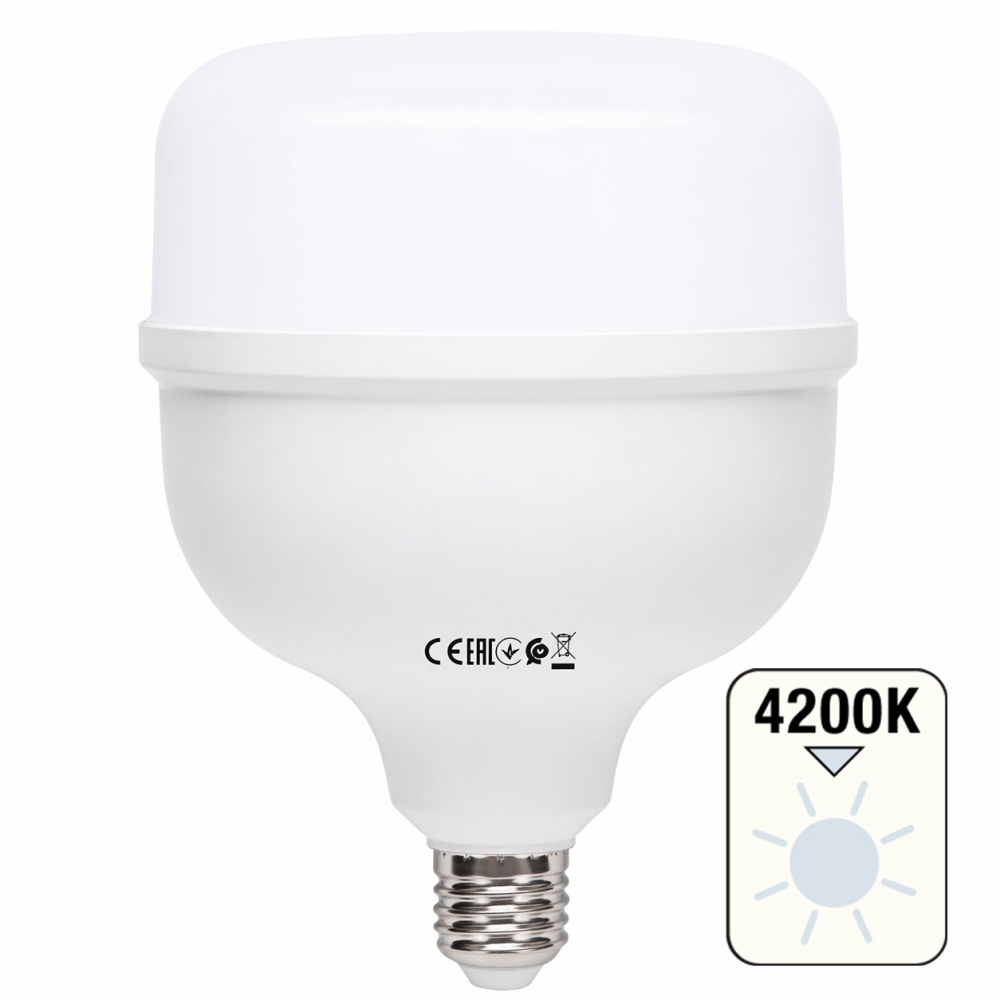 Bec LED industrial E27, 40W, 4200lm, 4200K, alb natural, 200°, TORCH NOVO-40