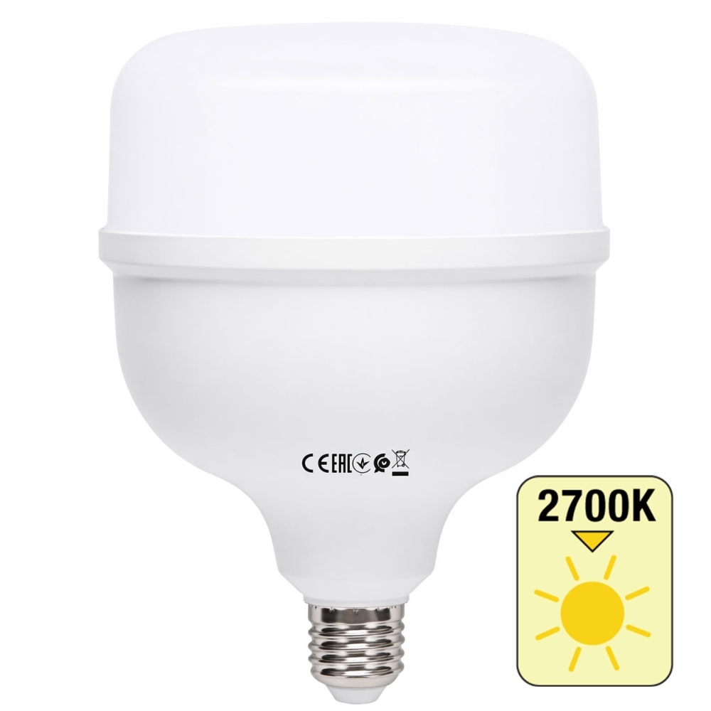 Bec LED industrial E27, 50W, 5350lm, 2700K, alb cald, 200°, TORCH NOVO-50