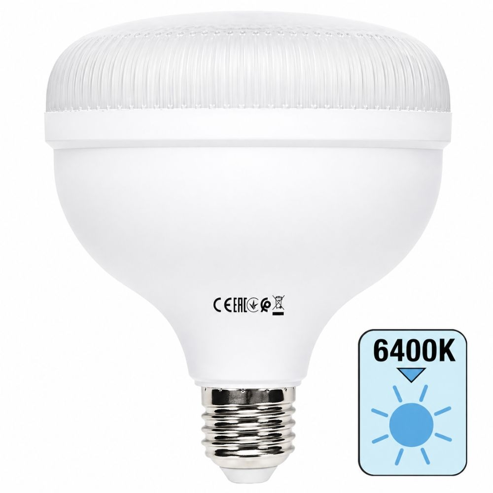 Bec LED industrial E27, 50W, 5350lm, 6400K, alb rece, 200&deg;, TORCH CRYSTAL-50