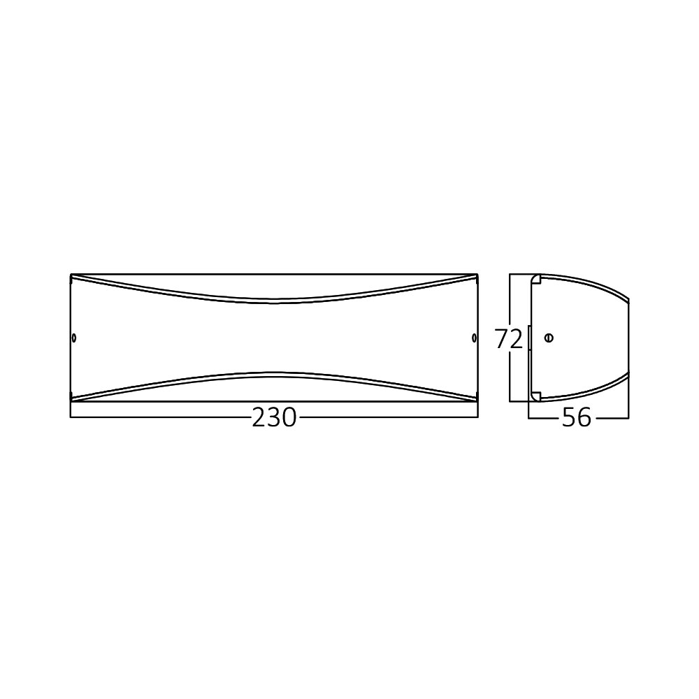 Aplica Led de Perete Pirus-S 10W