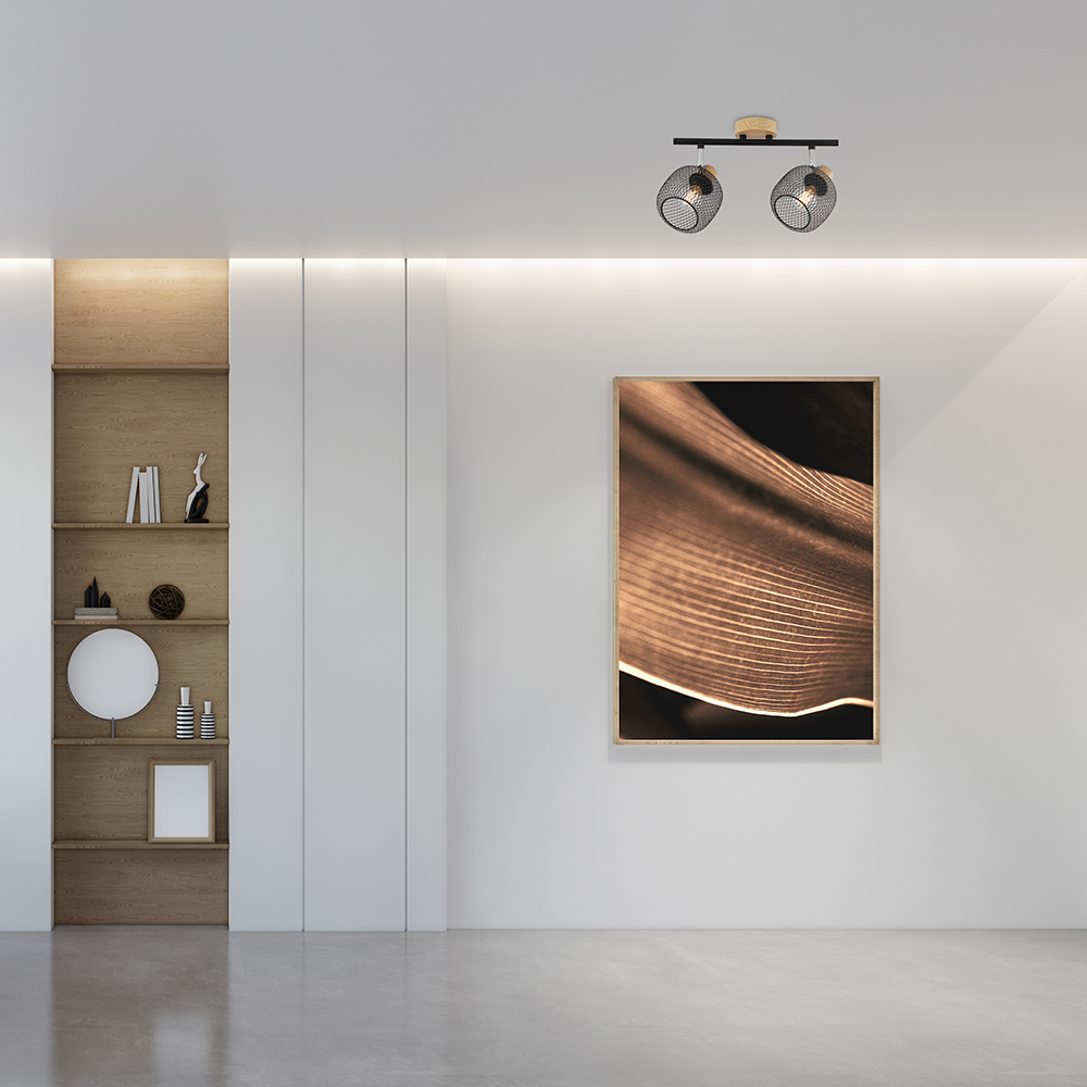 Aplica de perete W001C-2H-2xE14-Wiring WDN max 2x23W