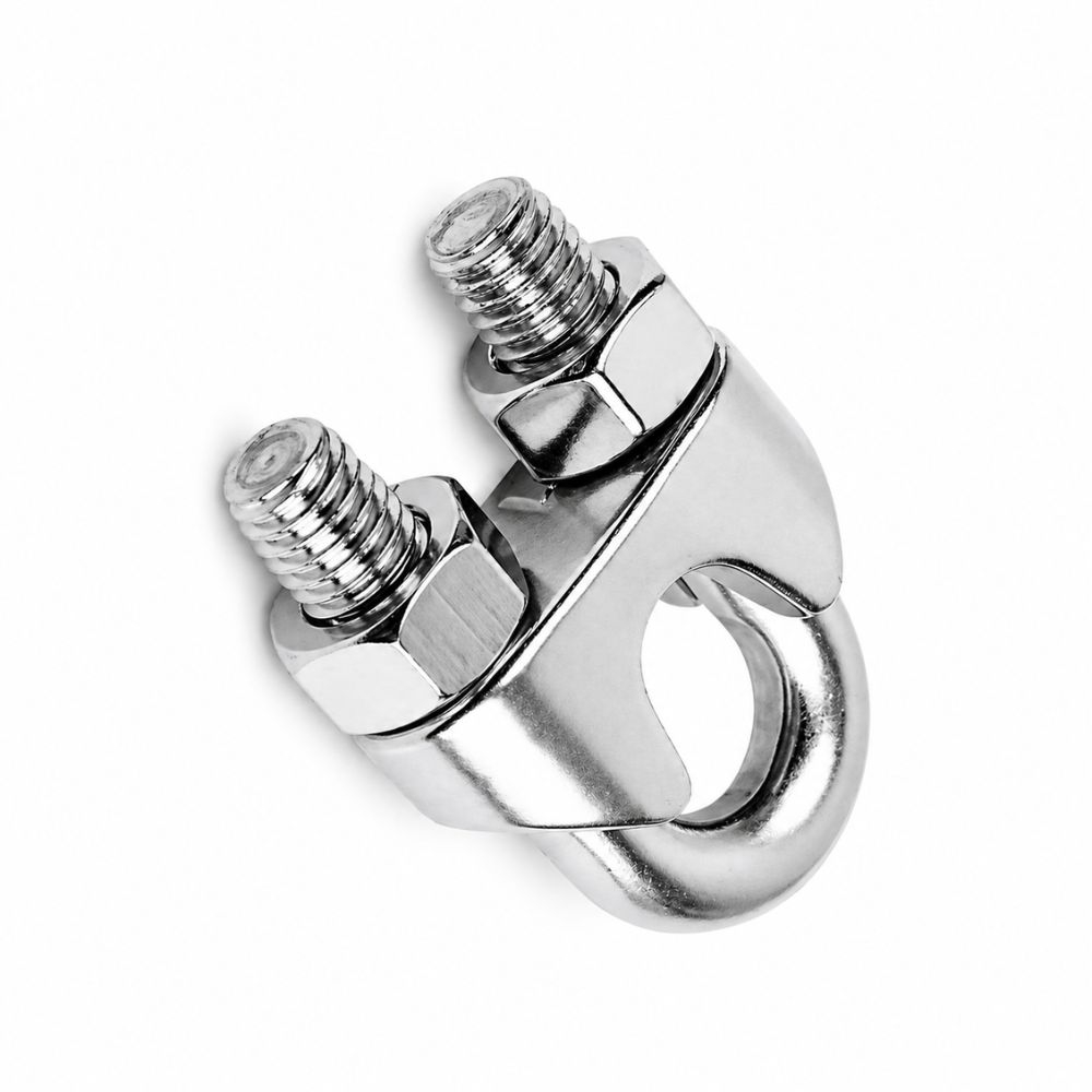 Brida-clema de prindere cablu din otel, nr.3 (3.5 mm)