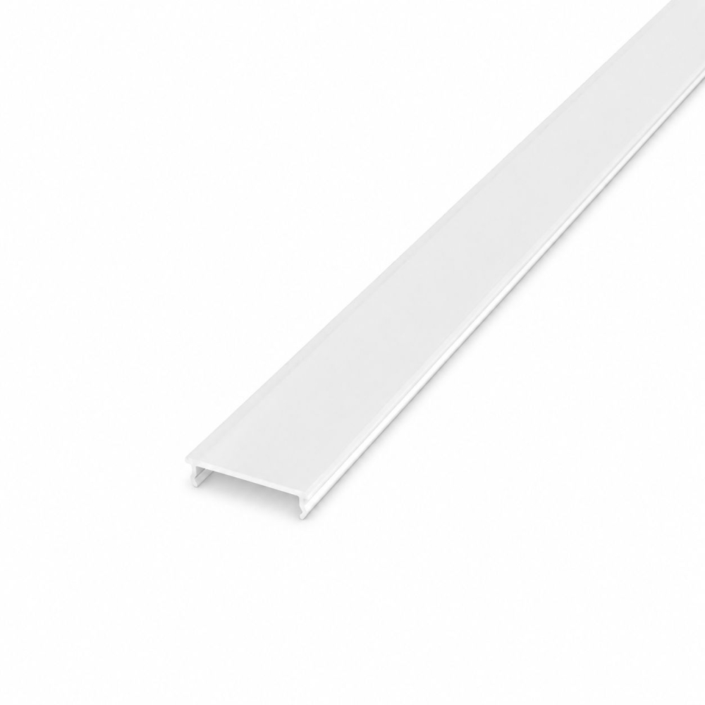 Capac opal SnapFit Type B pentru profil Shadow Gap LED WALL-GLOW 45 LP507 2m LP-SNAPFIT-B-MLK