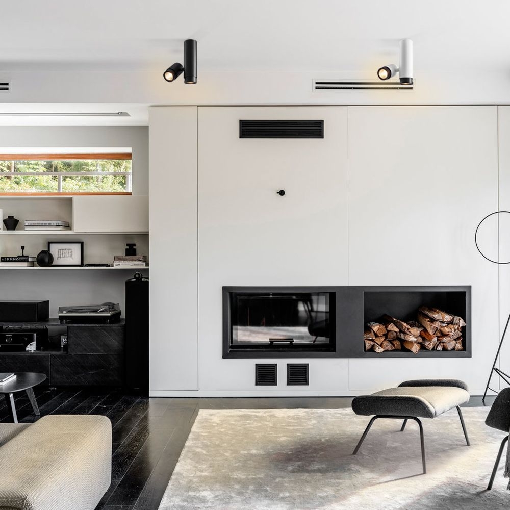 Corp de iluminat cu spot de tavan VIDEX-2XGU10-ARIZA-ALB