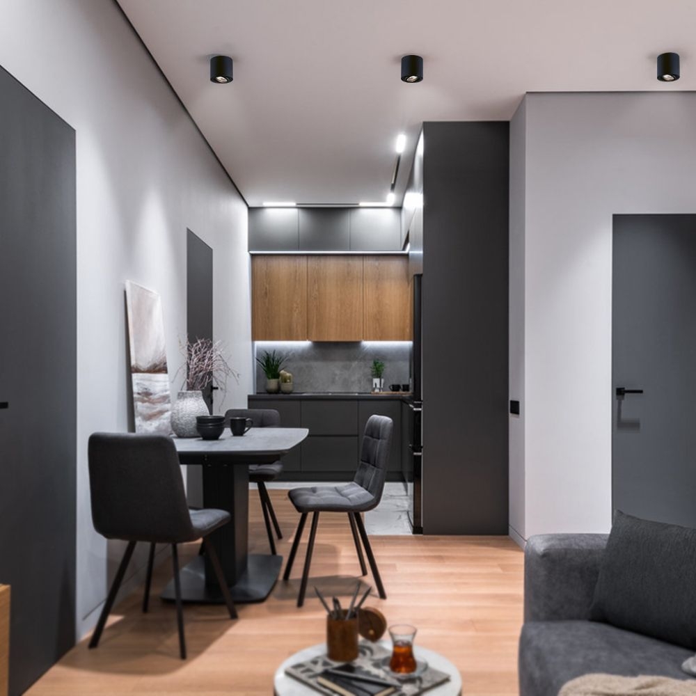 Lumina de plafon cu spot VL-SPF12A-B