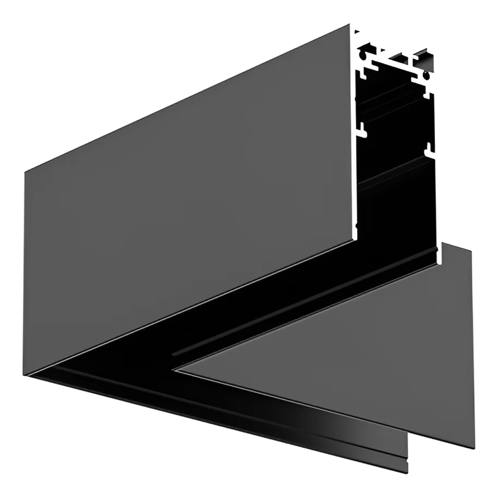 Colț Interior Orizontal pentru Șină Magnetică Aplicată Magnus Slim, 48V DC, Negru, BY41-10221
