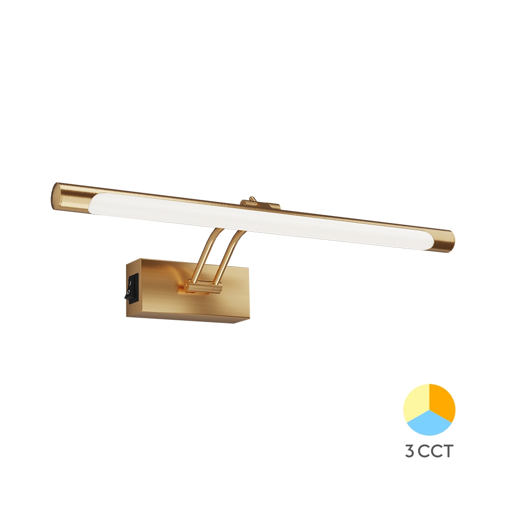 Corp led pentru oglinda/baie Sara 8W 3culori CCT 40cm 