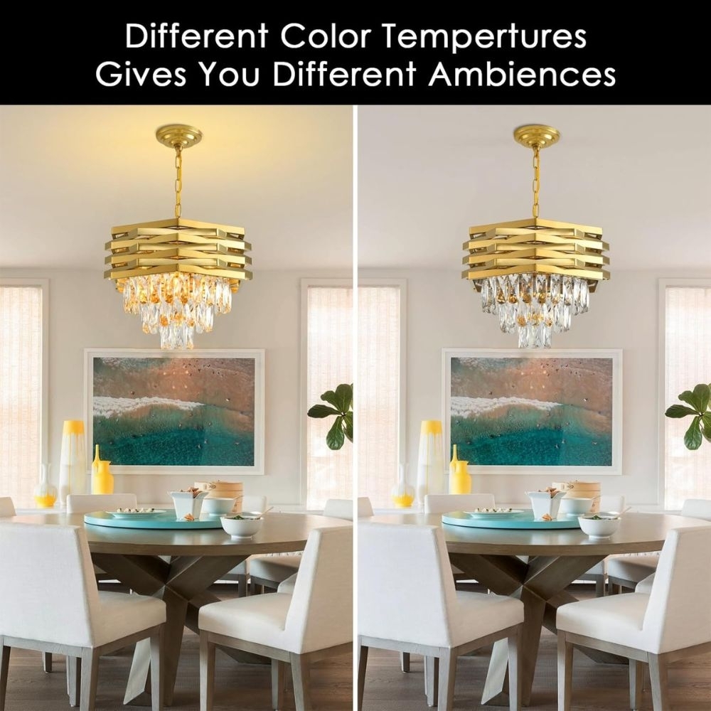 Candelabru Majestic Light 400, iluminat modern, E14, auriu