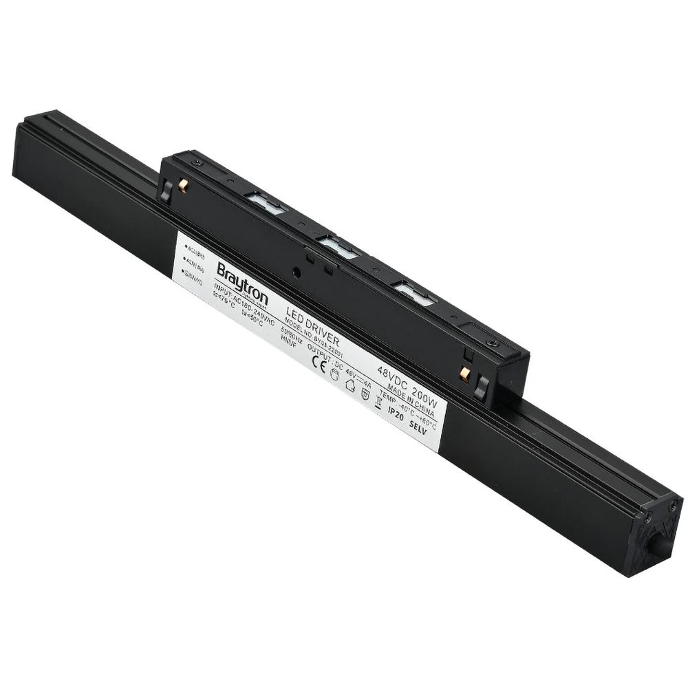 Driver LED Curent Constant 100W, 48V DC, IP20, Slim, pentru Șină Magnetică, Magnus M20
