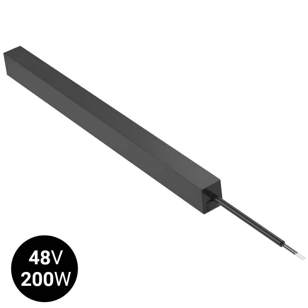 Driver LED Curent Constant pentru Șină Magnetică S20B, 200W, 48V DC, IP20, BY03-32201