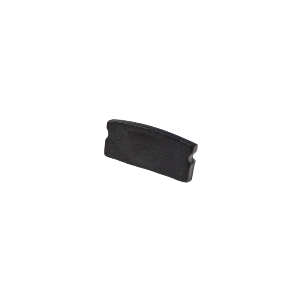 Capac terminal negru pentru profil aluminiu banda LED SURFACE 1, fara orificiu, 1 bucata