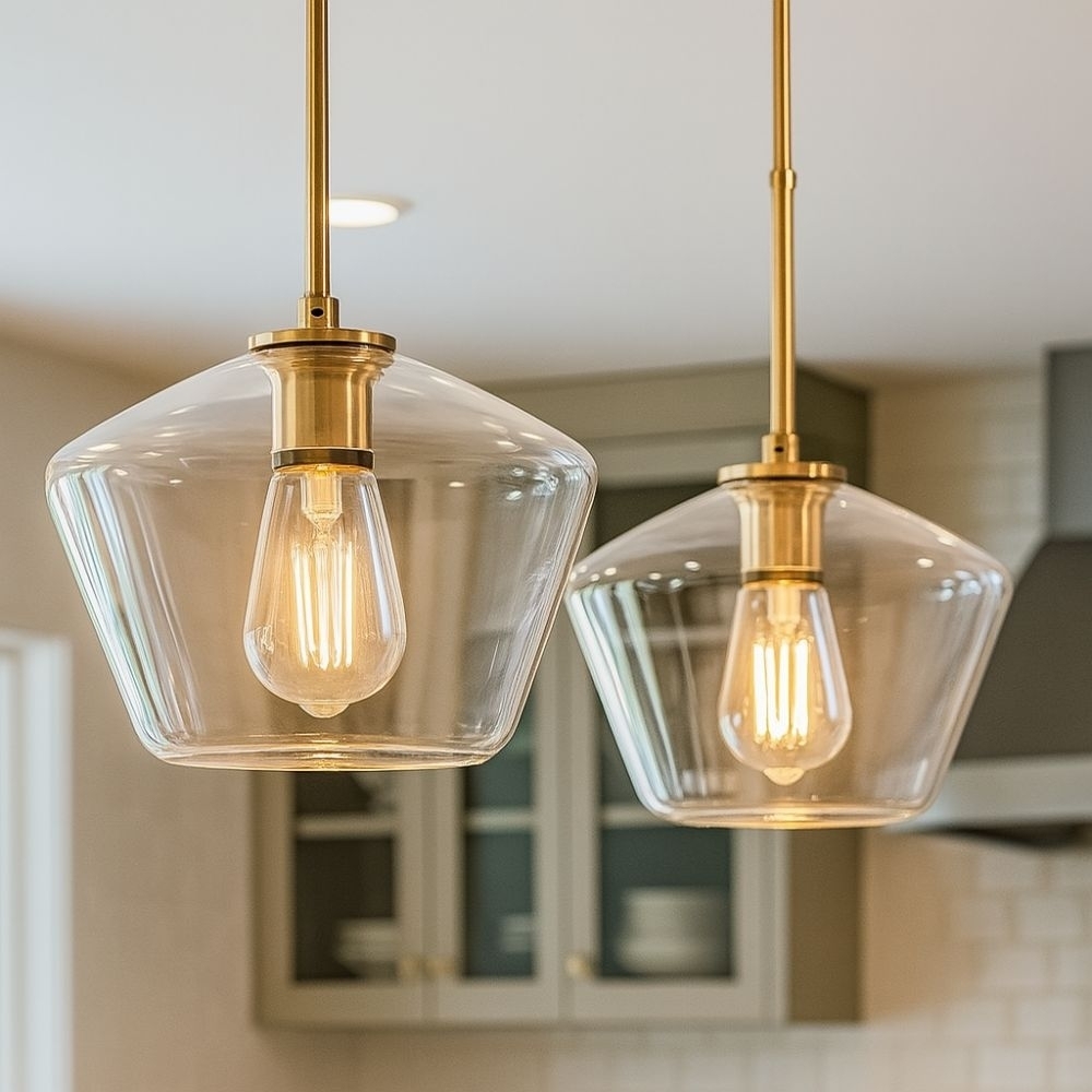 Lustra pe cablu Glowy Lightning, stil minimalist, auriu, E27, max 60W