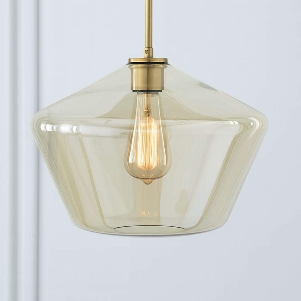 Lustra pe cablu Glowy Lightning, stil minimalist, auriu, E27, max 60W