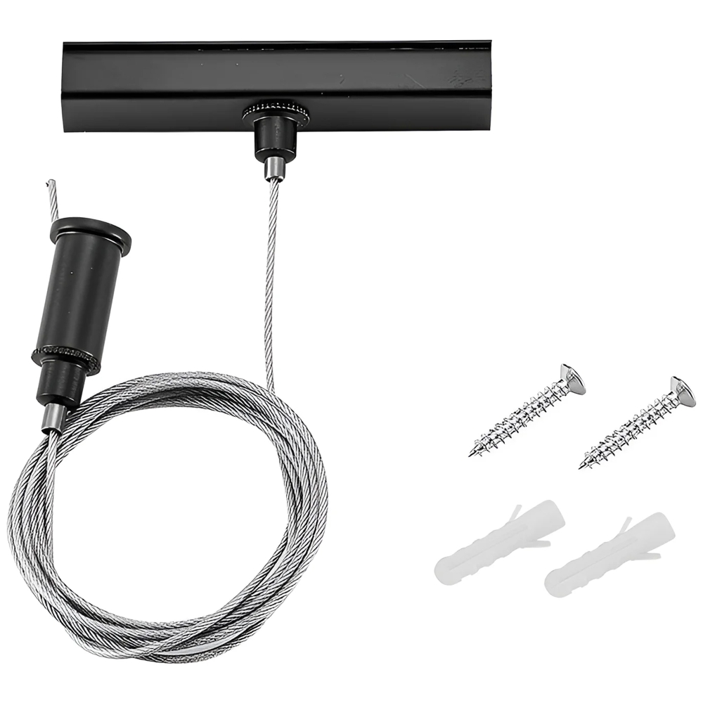 Kit Suspendare pentru Șină Magnetică Aplicată Magnus SR01, Negru, BY41-90041
