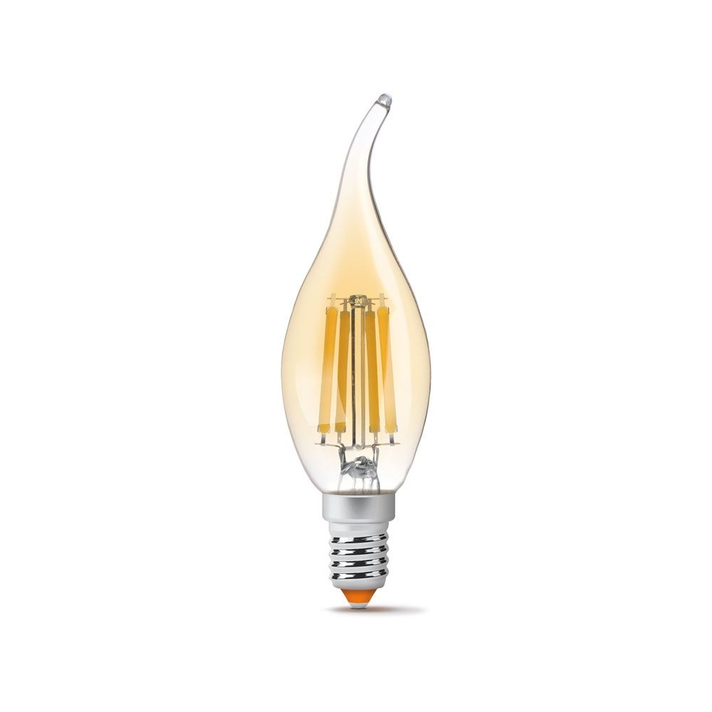 Bec LED filament VIDEX-E14-C35-6W-FIL-FLAMa-CHIHLIMBAR-WW