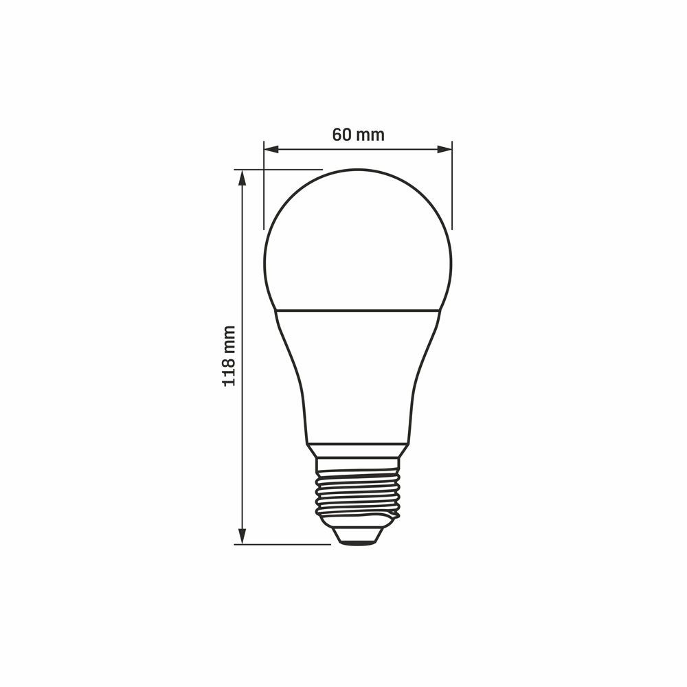 Bec LED VIDEX-E27-A60-12W-NW
