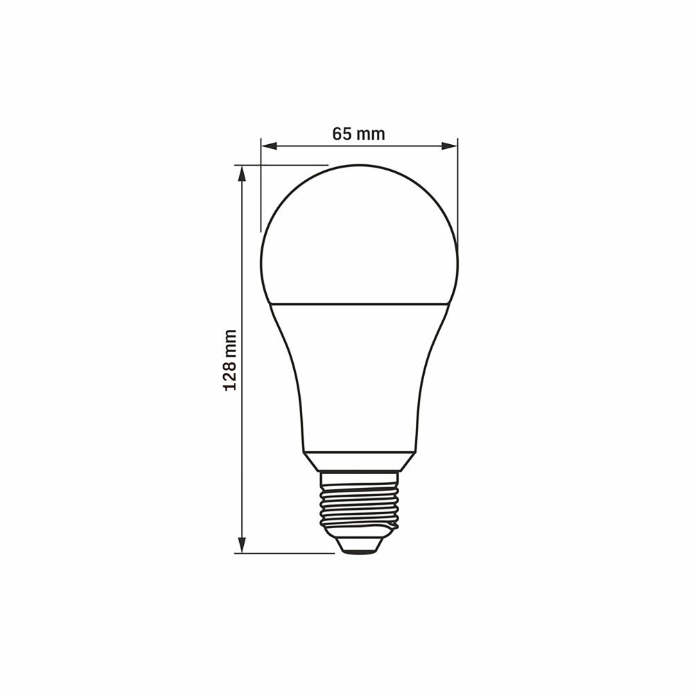 Bec LED VIDEX-E27-A65-15W-WW