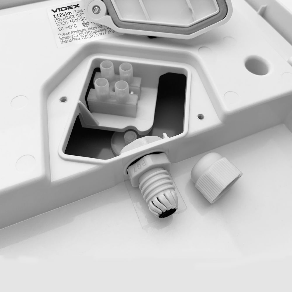 Aplica LED de exterior VIDEX-BULKHEAD-LED-LENA-15W-NW