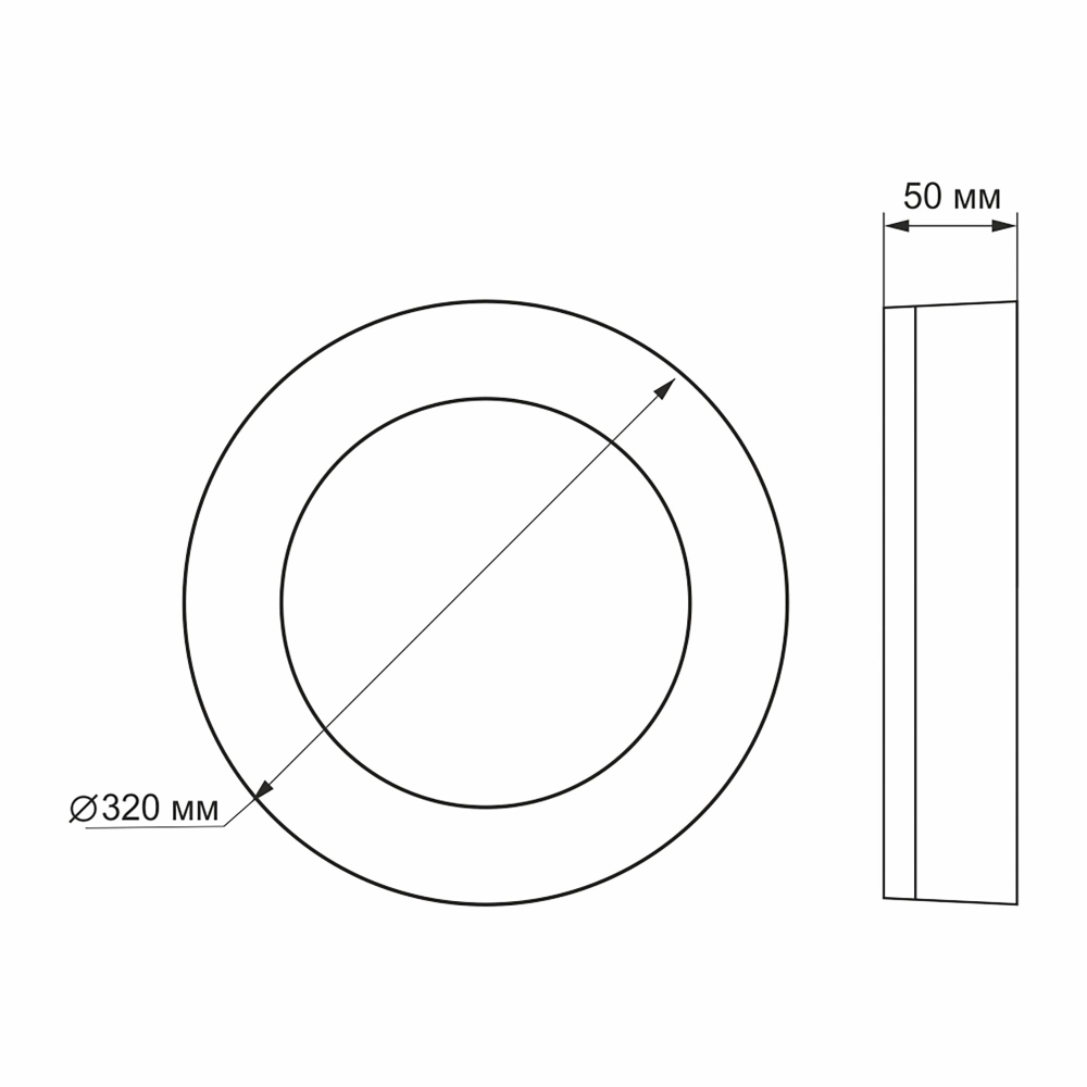 Aplica LED de exterior VIDEX-BULKHEAD-LED-LENA-24W-NW