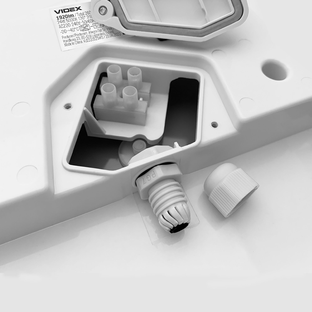 Aplica LED de exterior VIDEX-BULKHEAD-LED-VIKA-24W-NW