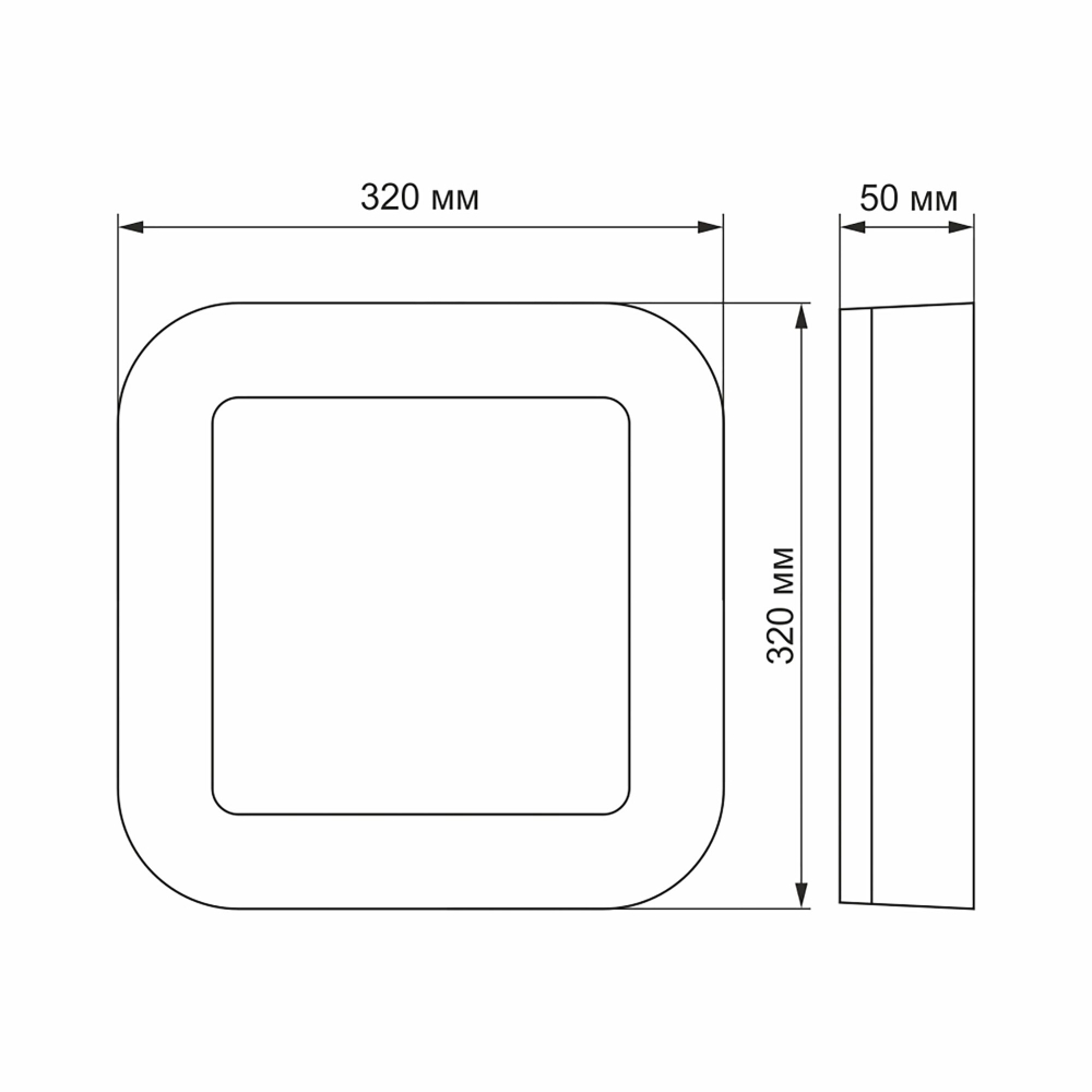Aplica LED de exterior VIDEX-BULKHEAD-LED-VIKA-24W-NW