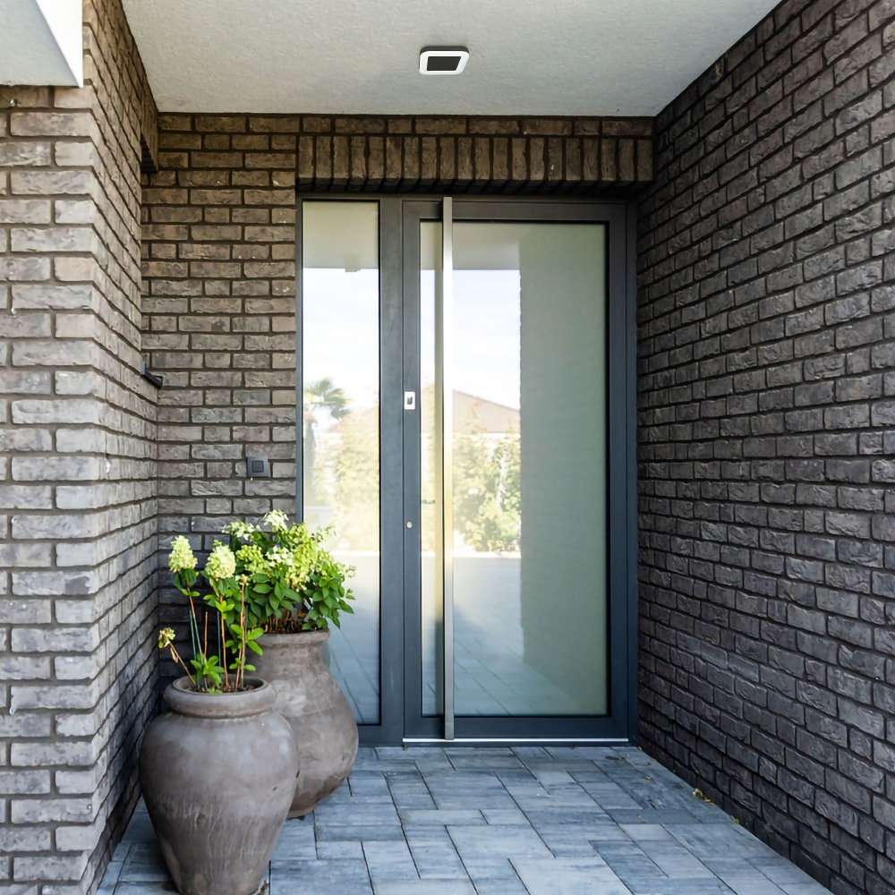 Aplica LED de exterior VIDEX-BULKHEAD-LED-VIKA-BLACK-15W-NW