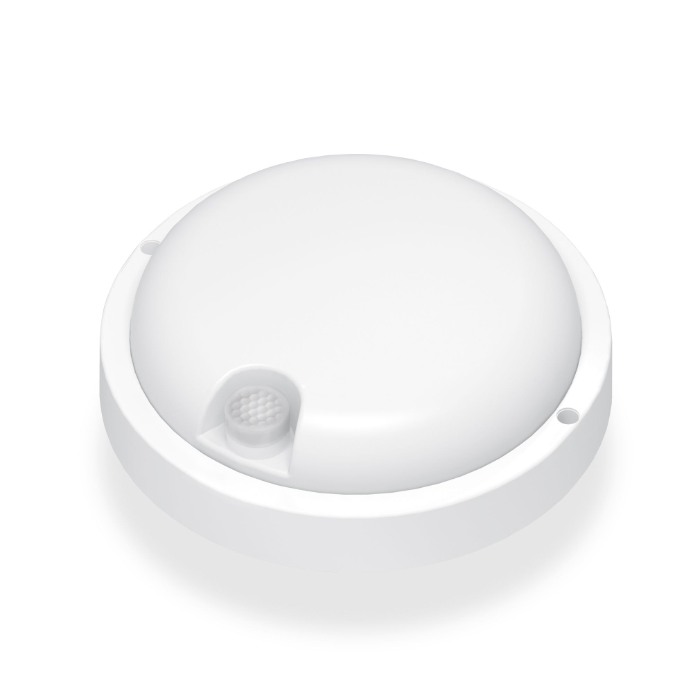 Aplica LED de exterior cu senzor de miscare de miscare VIDEX-BULKHEAD-LED-PIR-KIRA-11W-NW