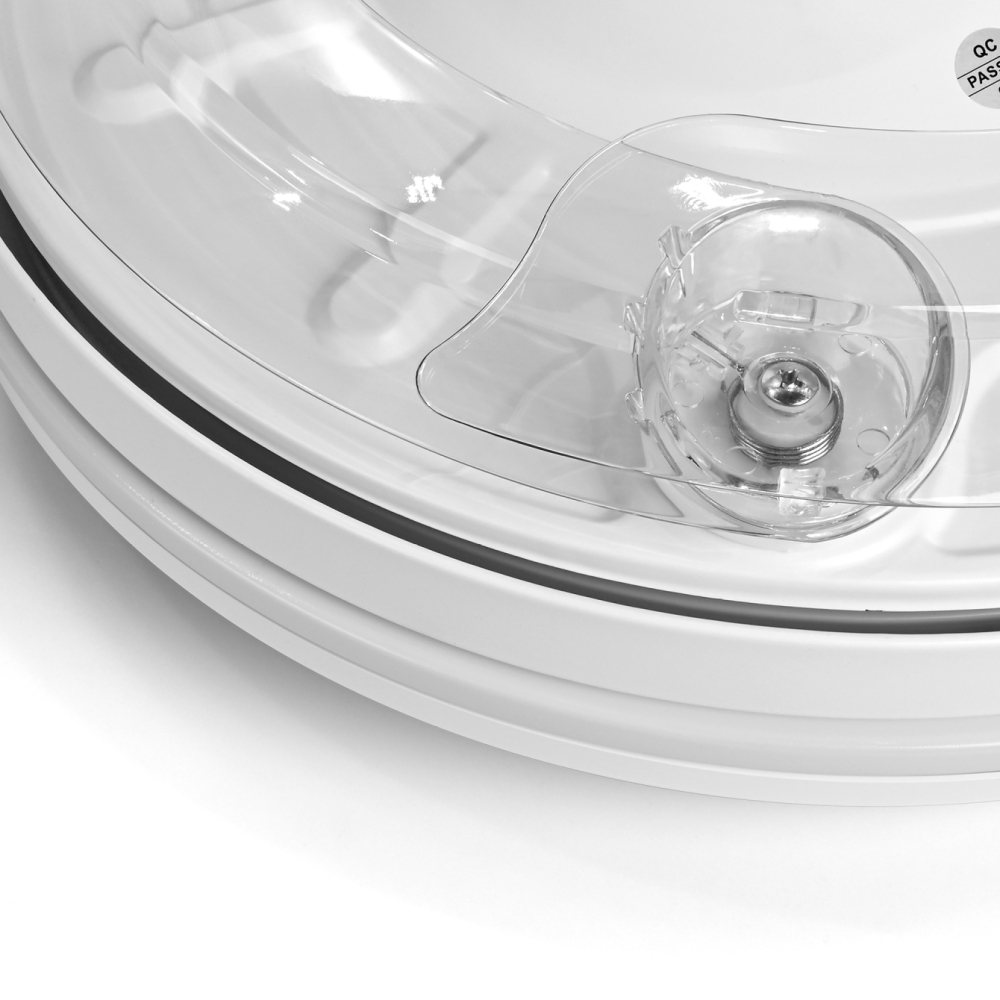 Ventilator tavan cu lustra LED VIDEX CLF06, 60W, 5.400 lm, CCT, alb, telecomanda